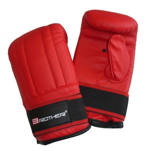 ACRA Boxerské rukavice tréninkové červené vel.L