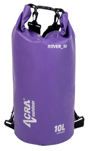 Acra Voděodolný lodní vak ROVER 10 L fialový BA10-