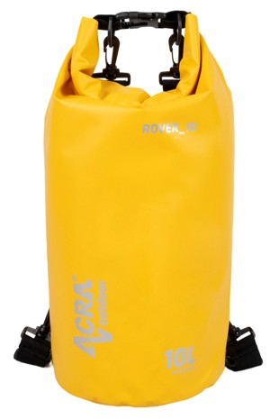 Acra Voděodolný lodní vak ROVER 10 L žlutý BA10-ZL