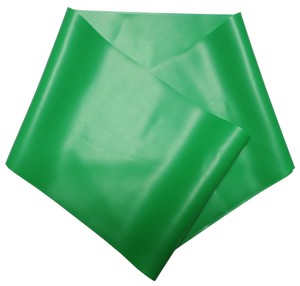 Stuha posilovací zelená (posilovací guma)