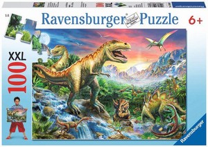 PUZZLE Ravensburger - Dinosauři 100 dílků XXL