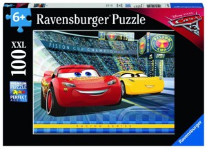 PUZZLE Ravensburger - Disney Auta 3, 100 XXL dílků