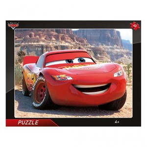 PUZZLE WD Cars: Blesk McQueen 40D deskové