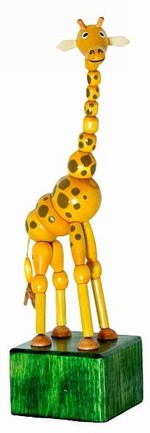 MF mačkací figurka  Žirafa Johana