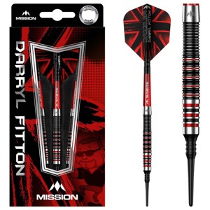 MISSION ŠIPKY DARRYL FITTON - BLACK & RED - 18G