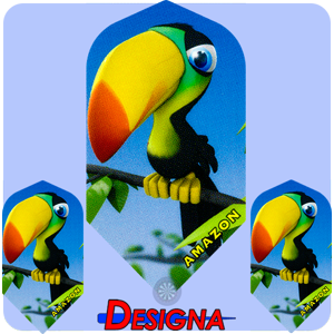 DESIGNA LETKY AMAZON 3D LIFE TOUCAN F1613