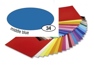 Barevný papír 300g A4- Modrý