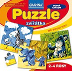GRANNA Mé první hry - Puzzle zvířátka