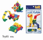 Stavebnice LaQ Try85 Cubic kolekce 85ks