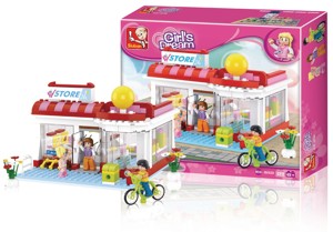 SLUBAN - Girls Dream Serie Supermarket, 289 dílků