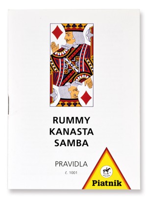 Pravidla karetních her - Kanasta, Rummy, Samba