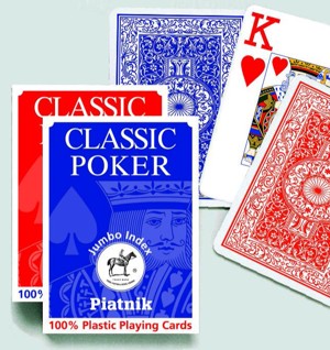 Piatnik 100% Plastic poker