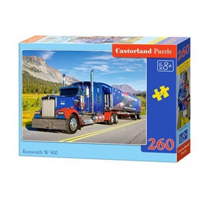 Puzzle CASTORLAND 260 dílků- Kamion Kenworth W900