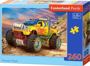 Puzzle CASTORLAND 260 dílků- Monster Truck