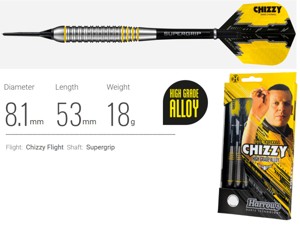 Šipky Harrows  soft Chizzy High Grade Alloy - 18g