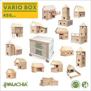 Walachia dřev.stav - Vario Box 450 dílků