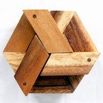 Hlavolam dřevěný - Parllelo puzzle