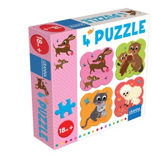 Granna 4 puzzle - jezevčík