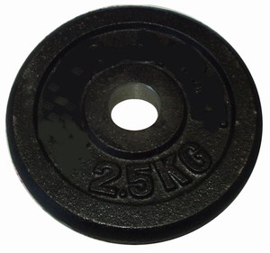 ACRA Litinový kotouč (závaží) na činky 2,5 kg 30mm