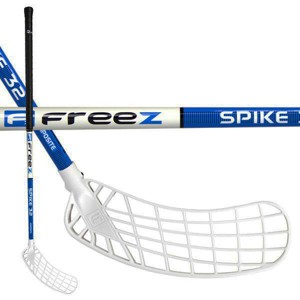 Florbalová hůl Freez SPIKE 32 BLUE 95 cm modrá lev