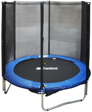 ACRA Zahradní trampolína 183 cm s ochrannou sítí 