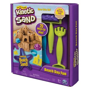 KINETIC SAND PLÁŽOVÁ HRACÍ SADA S NÁŘADÍM