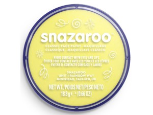 Barva na obličej 18ml- ŽLUTÁ SVĚTLÁ - "PALE YELLOW