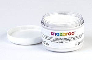 Snazaroo barva na obličej klaunská bílá 250ml