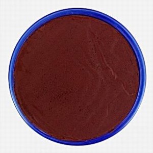 Barva na obličej 18ml- hnědá "DARK BROWN"