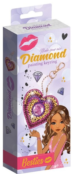 Diamantový přívěsek Besties - Srdíčko