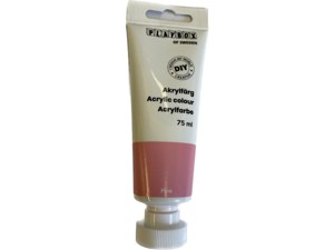 Akrylová barva 75ml Playbox - růžová