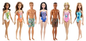 MATTEL - BRB BARBIE V PLAVKÁCH ASST