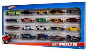 MATTEL - HW 20KS ANGLIČÁK ASST