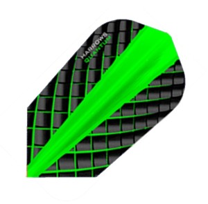 Letky na šipky Harrows Quantum - zelený F2771