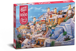 Puzzle Cherry Pazzi 1000d. Color di Santorini