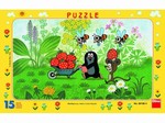 PUZZLE Krtek na výletě 15 dílků