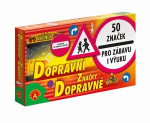 Dopravní značky 50ks