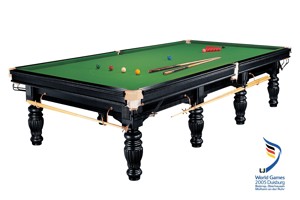 Dynam. kulečník SNOOKER PRINCE12 II čern.(356x178)