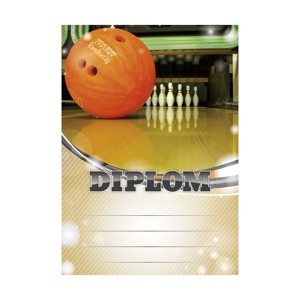 Sabe diplom A4 bowling