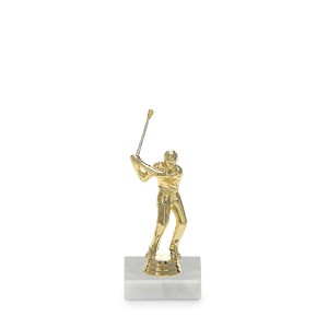 Figurky Golf muž - zlatý