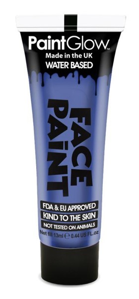 Barva na obličej 13 ml - modrá "Royal Blue"