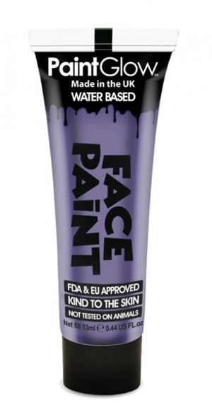 Barva na obličej 13 ml - fialová "Purple"