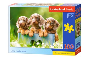 Puzzle Castorland 100 dílků premium - Roztomilí je