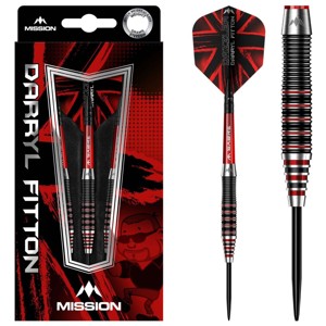 MISSION ŠIPKY STEEL DARRYL FITTON - BLACK & RED - 