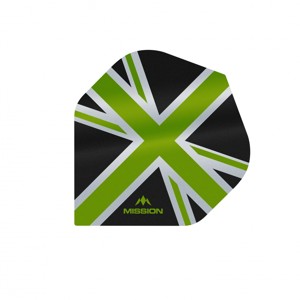 MISSION LETKY ALLIANCE UNION JACK - BLACK / GREEN 