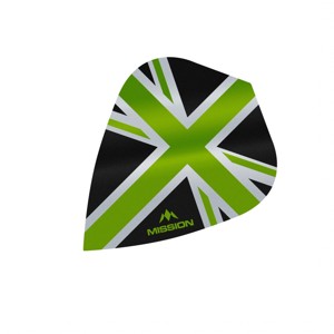 MISSION LETKY ALLIANCE UNION JACK - BLACK / GREEN 