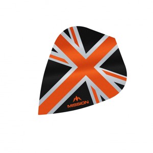 MISSION LETKY ALLIANCE UNION JACK - BLACK / ORANGE