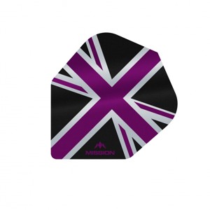 MISSION LETKY ALLIANCE UNION JACK NO6 - BLACK / PU