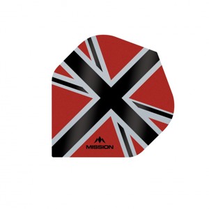 MISSION LETKY ALLIANCE-X UNION JACK - RED / BLACK 