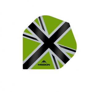 MISSION LETKY ALLIANCE-X UNION JACK - GREEN / BLAC